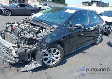 2020 Toyota Corolla Le z USA, uszkodzony, nr VIN 5YFEPRAEXLP056960